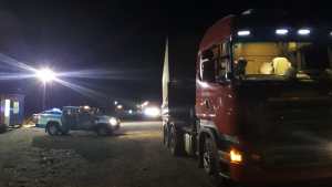 Detectan a un camionero con alcohol en sangre en el puesto Limay