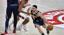Imagen de Campazzo no acertó el tiro del final y Denver cayó ante Washington
