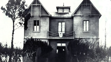 Fue construido completamente en madera, por la firma John Wright de Buenos Aires. (FOTO: Museo Paraje Confluencia)