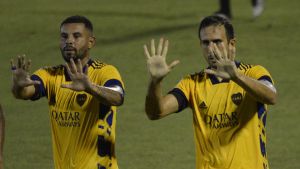 Boca le ganó a Newell’s con gol de Izquierdoz y una dedicatoria especial