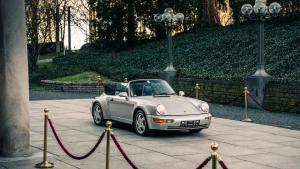 En París, subastan un Porsche 911 que perteneció a Maradona