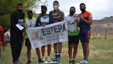 La dupla Laciar-Laurín se quedó con la difícil competencia. Foto: Prensa Municipalidad de Jacobacci.