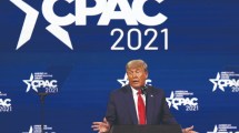 Imagen de Trump está de vuelta: “Quién sabe, puede que decida ganarles otra vez”