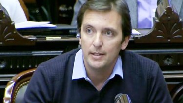 Eduardo Cáceres, diputado del PRO procesado por violencia de género contra su expareja. 