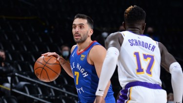 Campazzo brilló en la victoria a los Lakers