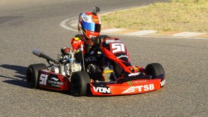 Buscaglia hizo la pole en el regreso del Karting con Caja