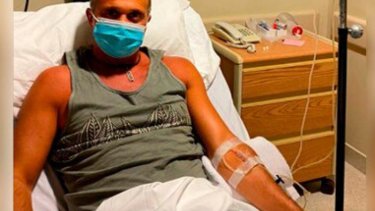 Lapegüe fue internado en la Clínica Juncal de Temperley el pasado 24 de enero.