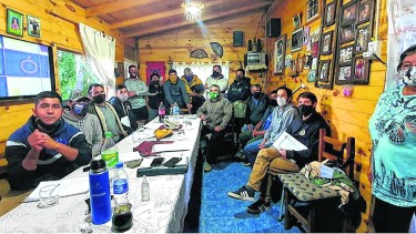 Los dirigentes se reunieron en Junín de los Andes. 