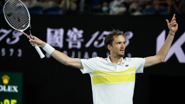 Medvedev jugará su segunda final de Grand Slam. En 2019 perdió la del US Open con Nadal. (Foto: AP)