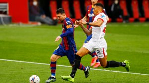 Messi estuvo intratable ante Sevilla, su víctima favorita