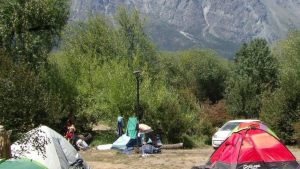 El Bolsón: en los campings hay menos mochileros y más clase media