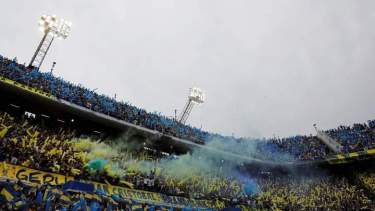 La Bombonera y los tiempos pre-pandemia, cuando los hinchas podían concurrir. 