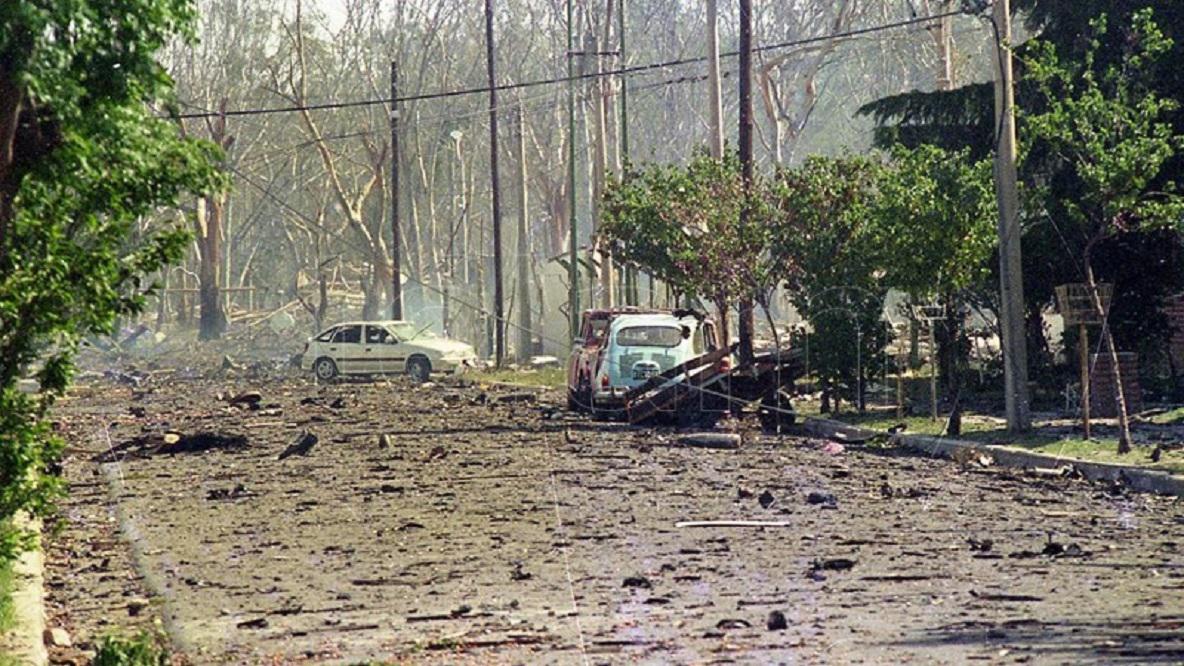 El estallido del arsenal de la Fábrica Militar de Río Tercero dejó un saldo de 300 heridos y 7 fallecidos. Foto archivo. 