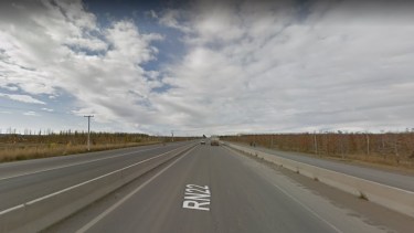 Peatón sufrió lesiones al intentar cruzar la ruta en Huergo