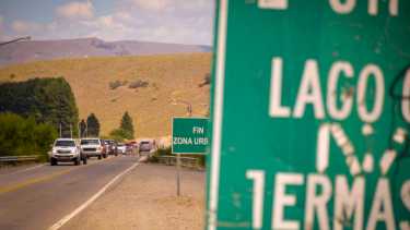 El accidente se produjo sobre Ruta 40. Foto Archivo Patricio Rodriguez