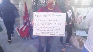 Trabajadores de la Senaf se movilizan por situaciones de violencia en Bariloche