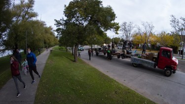 Las primeras ediciones de Rodando en el Sonido se realizaron en Viedma. Foto: Pablo Leguizamón.