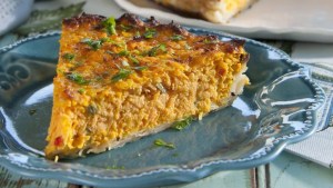 Tarta simple de zanahorias