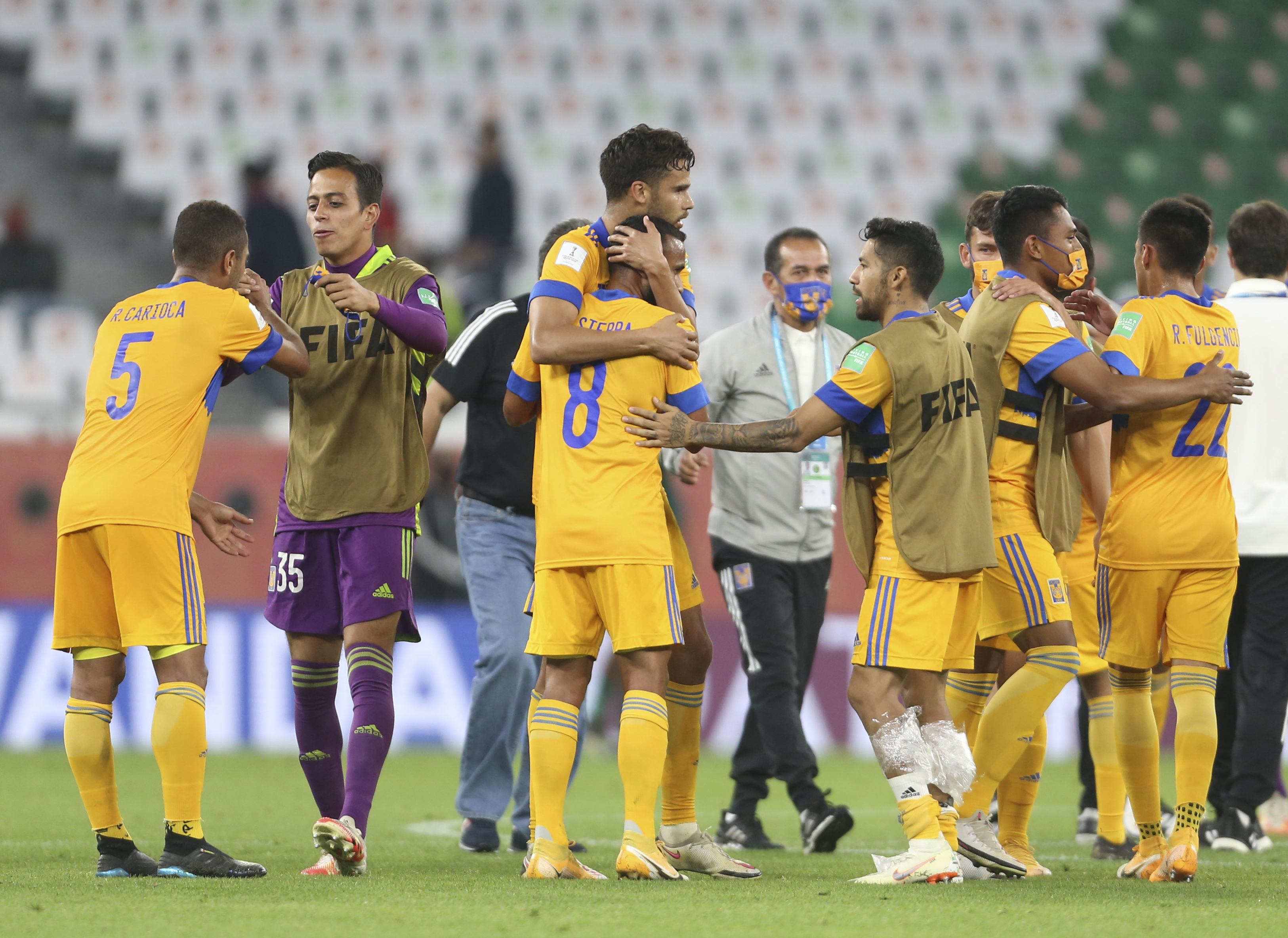 Tigres hizo historia y es el primer equipo mexicano en llegar a la final del Mundial de Clubes. (Foto: AP)