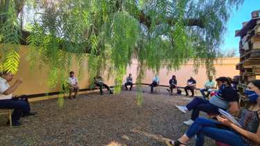 La reunión se realizó en Viedma, con la presencia de las máximas autoridades del gremio. Foto: gentileza.