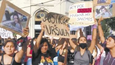 Ayer hubo un nuevo reclamo de Justicia por Úrsula Bahillo.