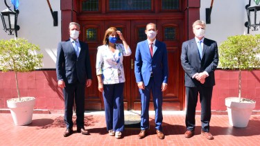 En febrero los gobernadores de la Patagonica se reunieron en Viedma y ahora pusieron en agenda el conflicto neuquino. Archivo