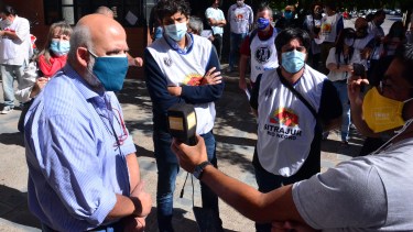 Mango estuvo presente durante la presentación de Pablo Barreno. Foto: Marcelo Ochoa.