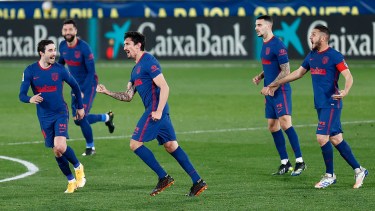 El equipo del Cholo sumó de a 3 tras dos empates seguidos. 