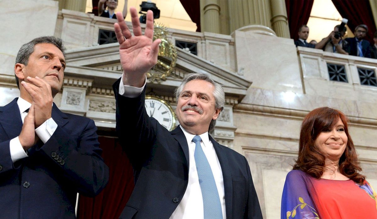 El Presidente Alberto Fernández inaugura un nuevo período de sesiones ordinarias en el Congreso. 
