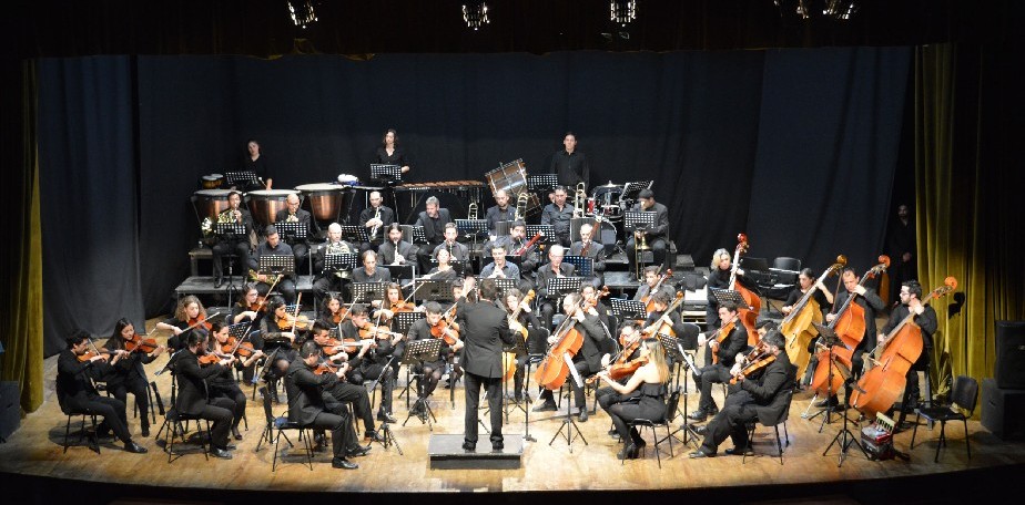 La Orquesta Filarmónica de Río Negro estará junto a la Coral del Río Negro. Foto: archivo.