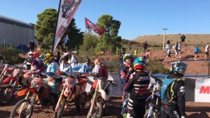 Nicolás Giustozzi mandó en la primera del Patagónico de enduro