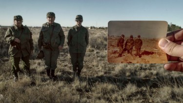 TELAM 30032021 El director Federico Strifezzo, repone el rol de las enfermeras de la Guerra de Malvinas en "Nosotras también estuvimos". foto Prensa Mcl