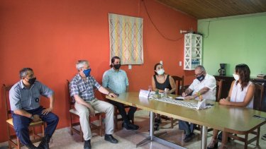 Este martes, Direne inauguró el período de Sesiones Ordinarias 2021 del Concejo Deliberante. Foto: gentileza. 