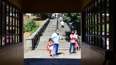 A tres semanas del inicio de clases, se registraron pocos contagios en Bariloche. Foto: Chino Leiva