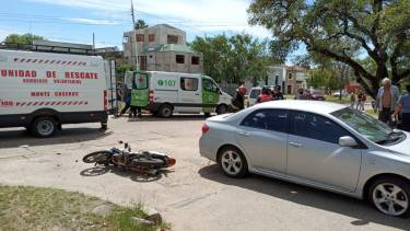 Chocó y mató a un motociclista: al asistirlo descubrió que era su hijo. Foto: gentileza Radio Dos 