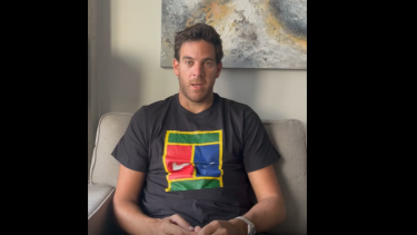 Del Potro se someterá a una nueva cirugía en la rodilla: «Deseo volver a jugar al tenis»