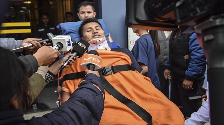 El micro en el que viajaba un sobreviviente de la tragedia de Chapecoense chocó y murieron 20 personas: él se salvó. Foto: gentileza 