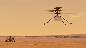 Marte y una nueva hazaña: el primer vuelo de un helicóptero