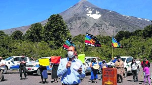 Van por relevamiento de tierras mapuches en Vaca Muerta