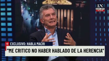 "Si el Gobierno no encuentra el rumbo, vamos a terminar mal todos los argentinos”, consideró Macri. 