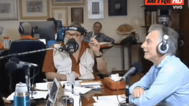 Macri estuvo en el programa de Jorge Lanata. 