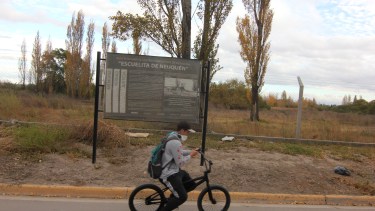 El lugar donde funcionaba el Centro Clandestino de Neuquén. Foto: Oscar Livera