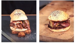 Hamburguesas caseras y cerveza para celebrar el día de San Patricio