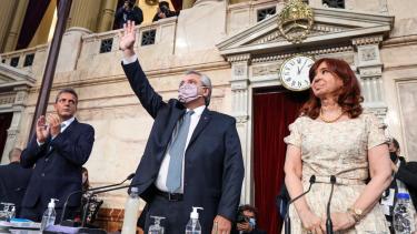 El presidente Alberto Fernández dio su discurso ante la Asamblea Legislativa, que duró una hora y 50 minutos. 