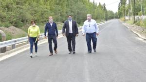 Gaido inauguró 40 cuadras de asfalto, parte de una obra de $300 millones