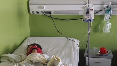 El niño estuvo internado dos meses en el hospital de El Bolsón, pero aun no tiene un diagnóstico médico. Gentileza