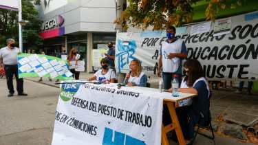 La conducción del gremio docente criticó la falta de imparcialidad de la Secretaría de Trabajo de la provincia y las "amenazas" del ministro Buteler.