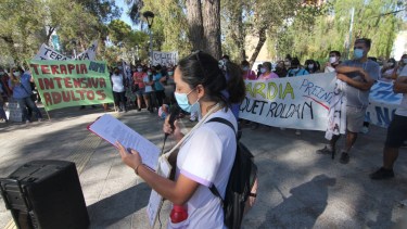 La nueva asamblea de autoconvocados de Salud decidió numerosas medidas de fuerza. (Oscar Livera).-