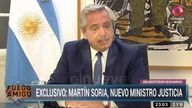 “Tenemos igual mirada”, Fernández explicó por qué nombró a Soria y qué espera de su rol frente a la Justicia