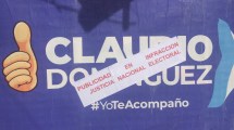 Imagen de La justicia electoral intimó a Claudio Domínguez a retirar su cartelería